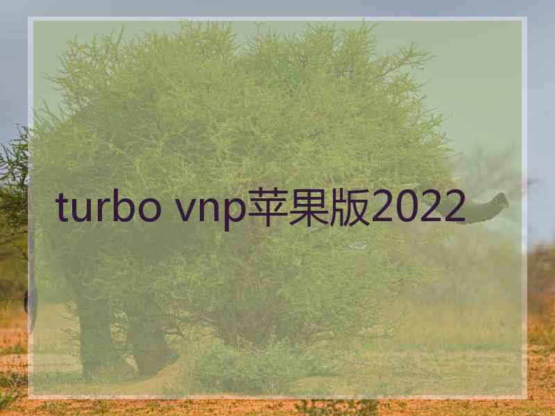 turbo vnp苹果版2022