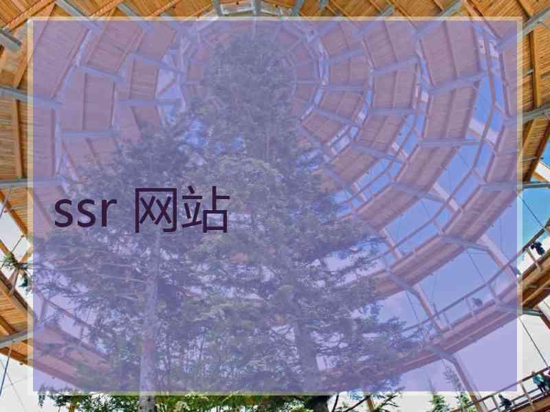 ssr 网站