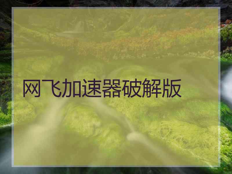 网飞加速器破解版