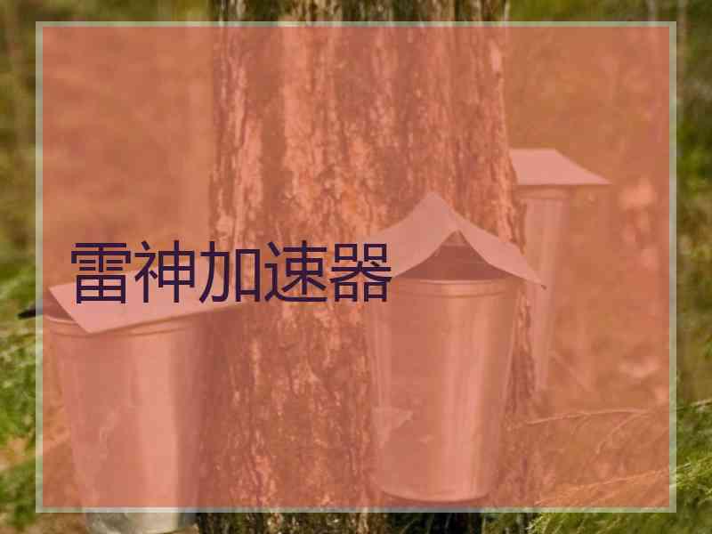 雷神加速器
