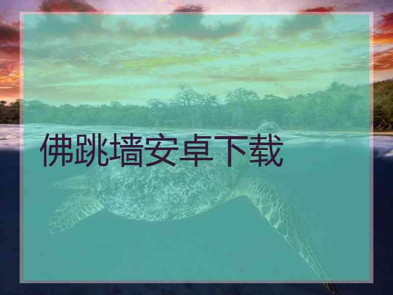 佛跳墙安卓下载
