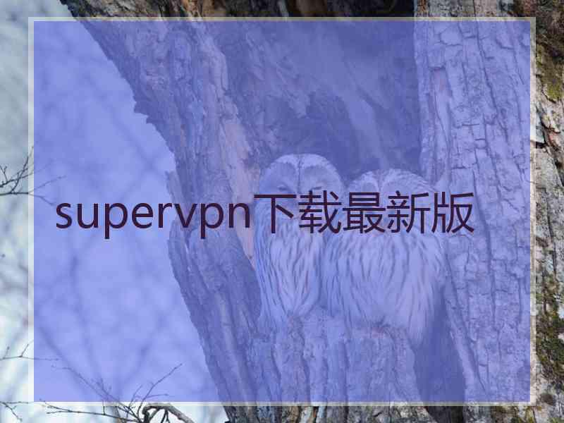 supervpn下载最新版