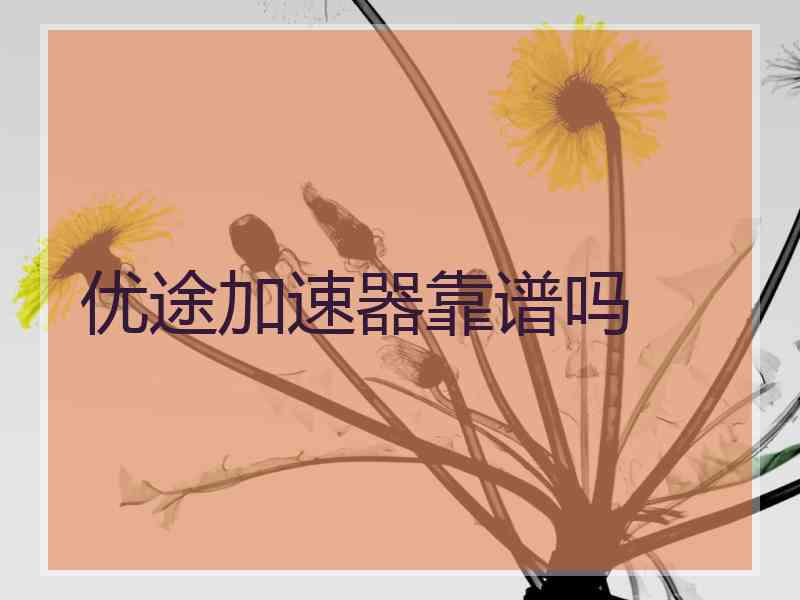 优途加速器靠谱吗