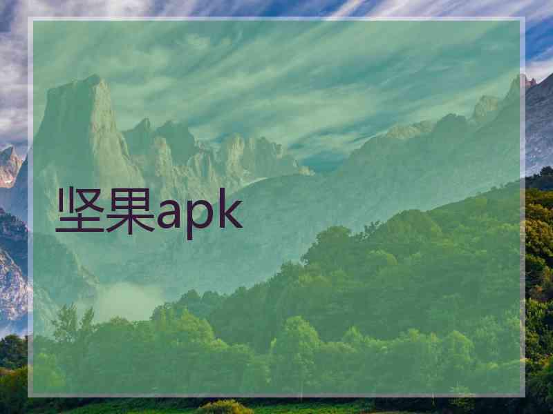 坚果apk