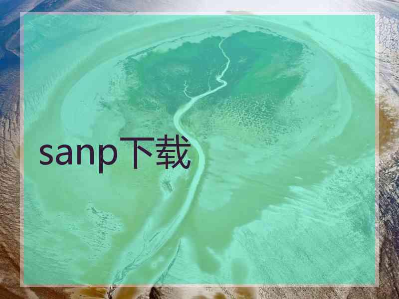 sanp下载