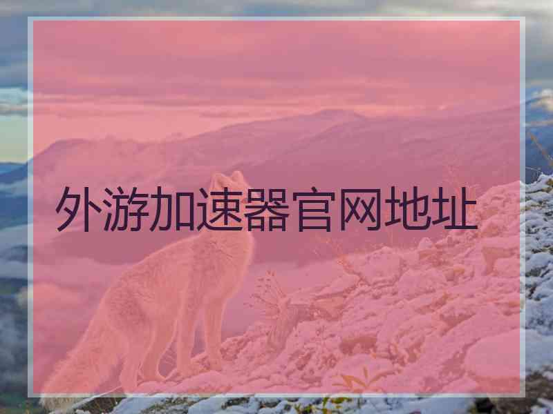 外游加速器官网地址